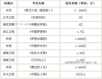 电视媒体的淘金筹码-全球电动车网